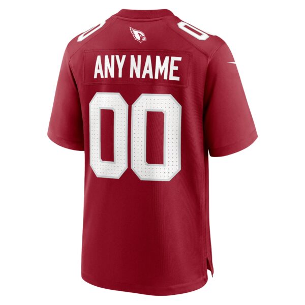 Men’s Arizona Cardinals Nike Cardinal Custom Game Jersey