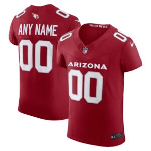 Men's Arizona Cardinals Nike Cardinal Vapor F.U.S.E. Elite Custom Jersey