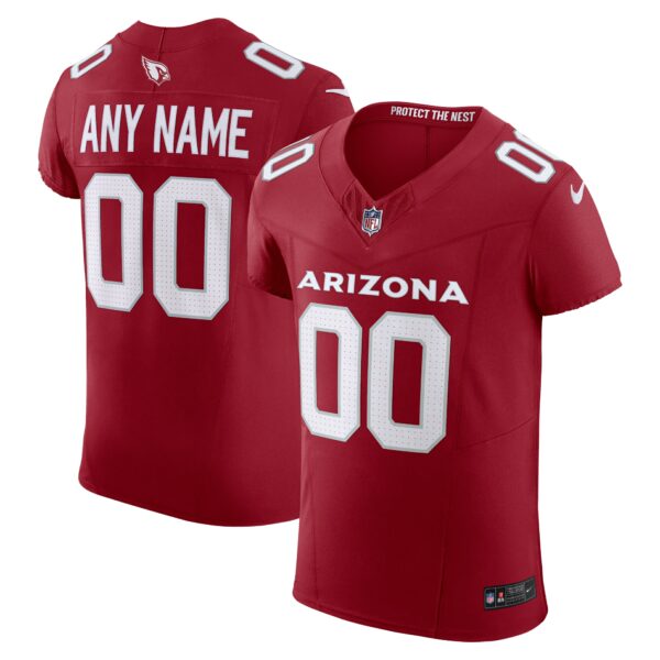 Men’s Arizona Cardinals Nike Cardinal Vapor F.U.S.E. Elite Custom Jersey