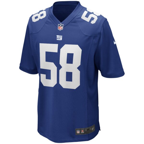 Men’s New York Giants Carl Banks Nike Royal Game Retired Player Jersey