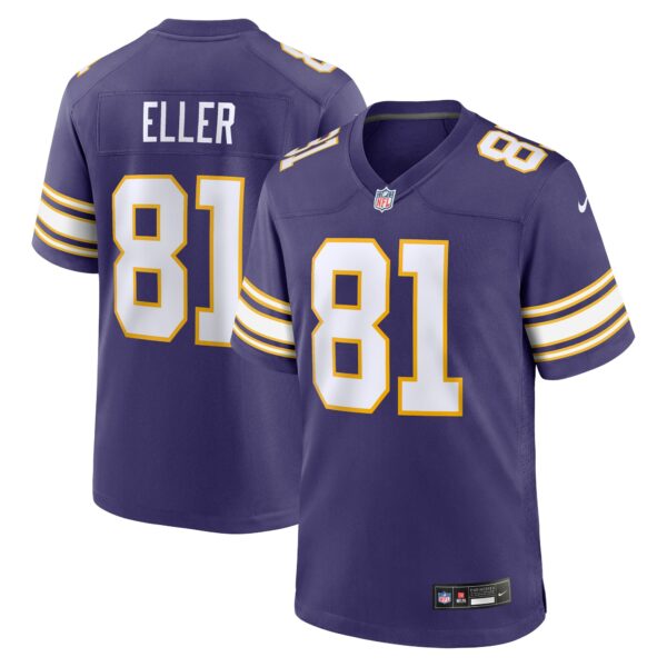 Men’s Minnesota Vikings Carl Eller Nike Purple Classic Retired Player Jersey