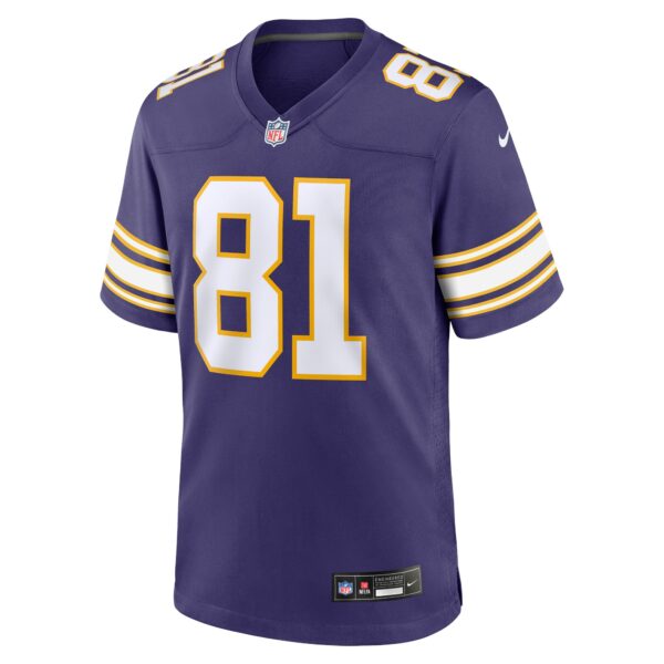 Men’s Minnesota Vikings Carl Eller Nike Purple Classic Retired Player Jersey