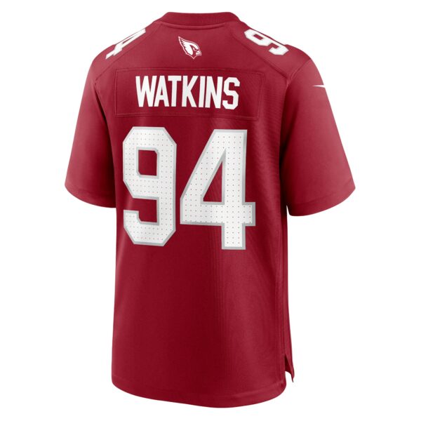 Men’s Arizona Cardinals Carlos Watkins Nike Cardinal Game Player Jersey