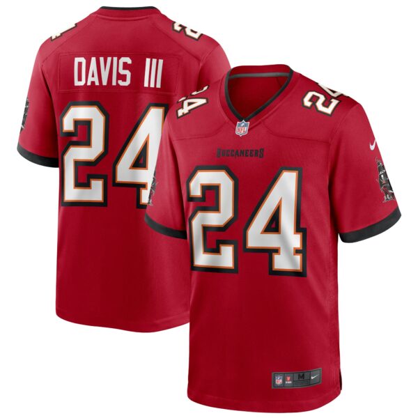 Men’s Tampa Bay Buccaneers Carlton Davis III Nike Red Game Player Jersey