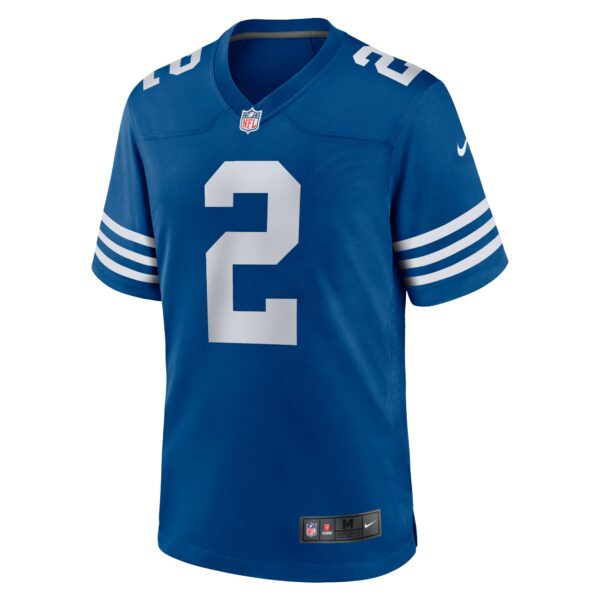 Men’s Indianapolis Colts Carson Wentz Nike Royal Alternate Game Jersey