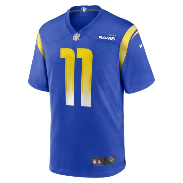 Men’s Los Angeles Rams Carson Wentz Nike Royal Team Game Jersey