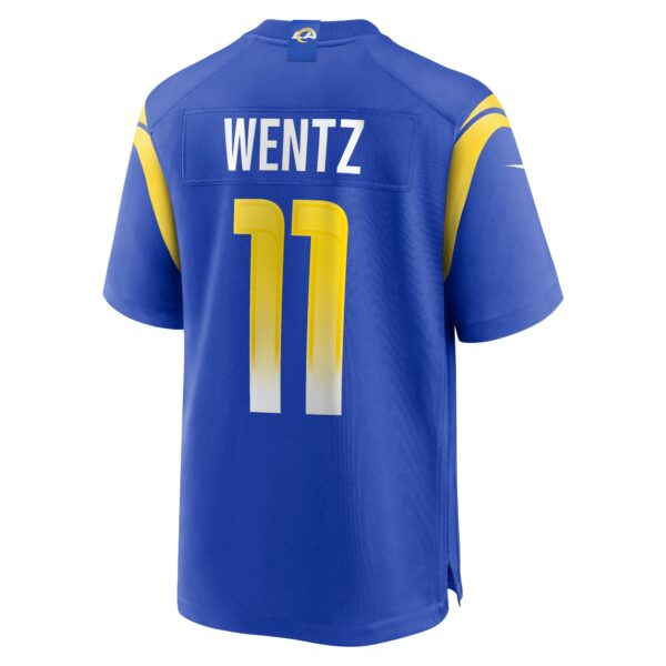 Men’s Los Angeles Rams Carson Wentz Nike Royal Team Game Jersey