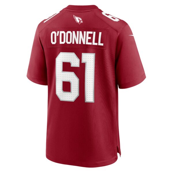 Men’s Arizona Cardinals Carter O’Donnell Nike Cardinal Team Game Jersey