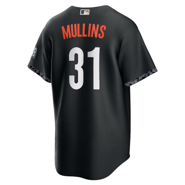 Men’s Baltimore Orioles Cedric Mullins Nike Black 2023 City Connect Replica Player Jersey