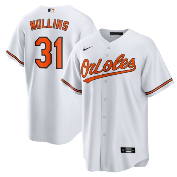 Men’s Baltimore Orioles Cedric Mullins Nike White Replica Player Jersey