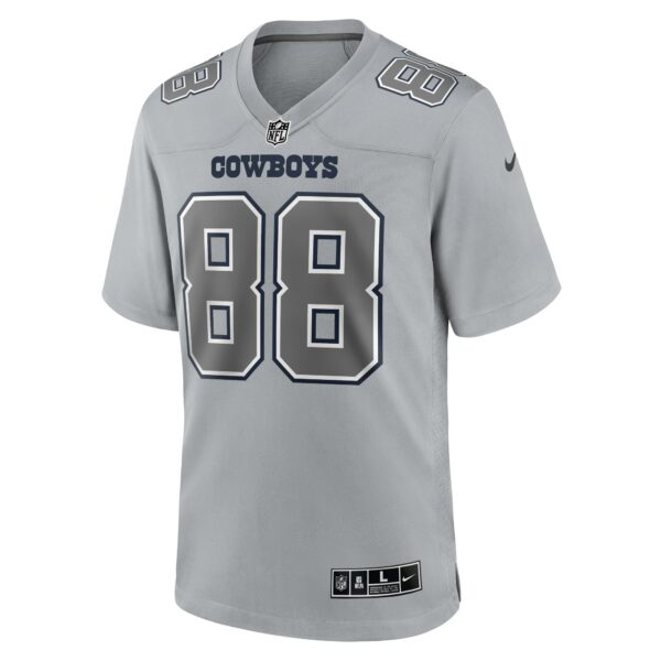 Men’s Dallas Cowboys CeeDee Lamb Nike Gray Atmosphere Fashion Game Jersey