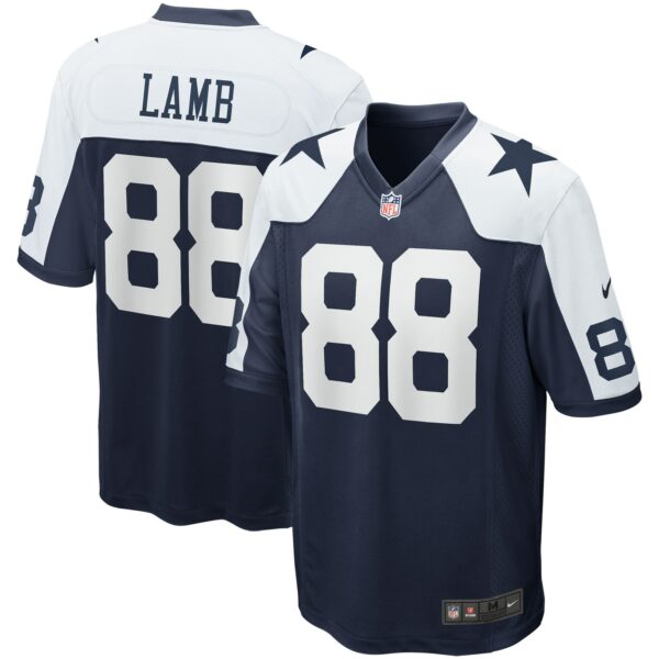 Men’s Dallas Cowboys CeeDee Lamb Nike Navy Alternate Game Team Jersey