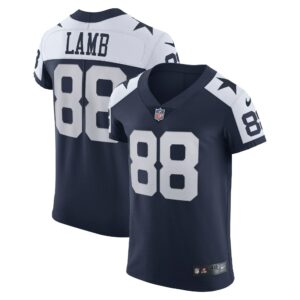 Men's Dallas Cowboys CeeDee Lamb Nike Navy Alternate Vapor Elite Jersey