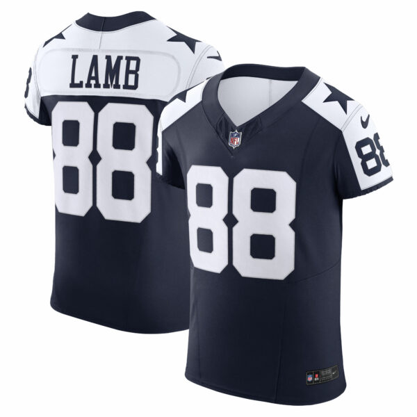 Men’s Dallas Cowboys CeeDee Lamb Nike Navy Alternate Vapor F.U.S.E. Elite Jersey