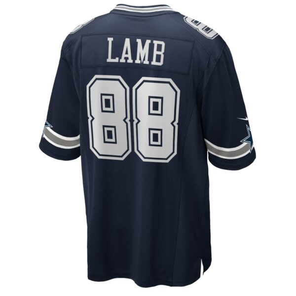 Men’s Dallas Cowboys CeeDee Lamb Nike Navy Game Jersey