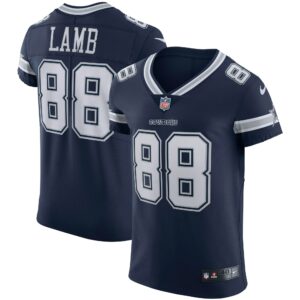 Men's Dallas Cowboys CeeDee Lamb Nike Navy Vapor Elite Jersey