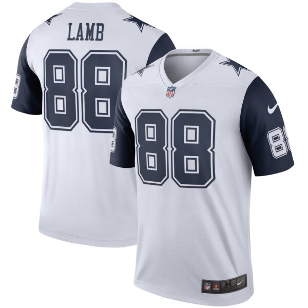 Men’s Dallas Cowboys CeeDee Lamb Nike White 2nd Alternate Legend Jersey