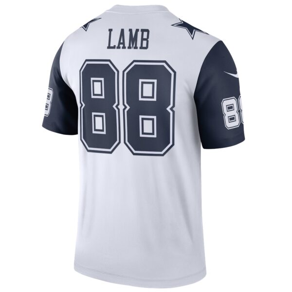 Men’s Dallas Cowboys CeeDee Lamb Nike White 2nd Alternate Legend Jersey