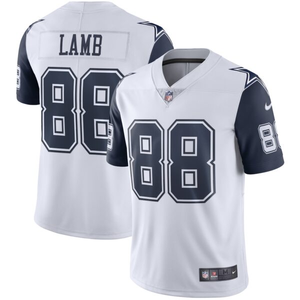 Men’s Dallas Cowboys CeeDee Lamb Nike White 2nd Alternate Vapor Limited Jersey