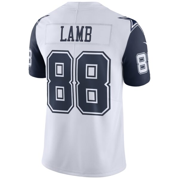 Men’s Dallas Cowboys CeeDee Lamb Nike White 2nd Alternate Vapor Limited Jersey