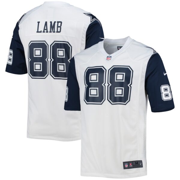 Men’s Dallas Cowboys CeeDee Lamb Nike White Alternate Game Jersey