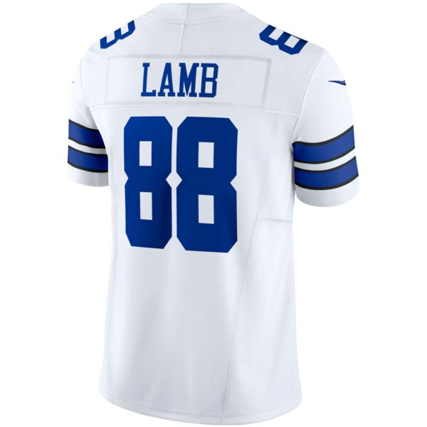 Men’s Dallas Cowboys CeeDee Lamb Nike White Vapor F.U.S.E. Limited Jersey