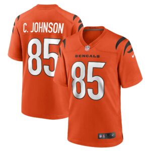 Men's Cincinnati Bengals Chad Johnson Nike Orange Retired Player Alternate Game Jersey