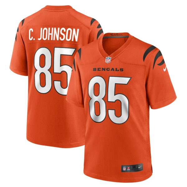 Men’s Cincinnati Bengals Chad Johnson Nike Orange Retired Player Alternate Game Jersey