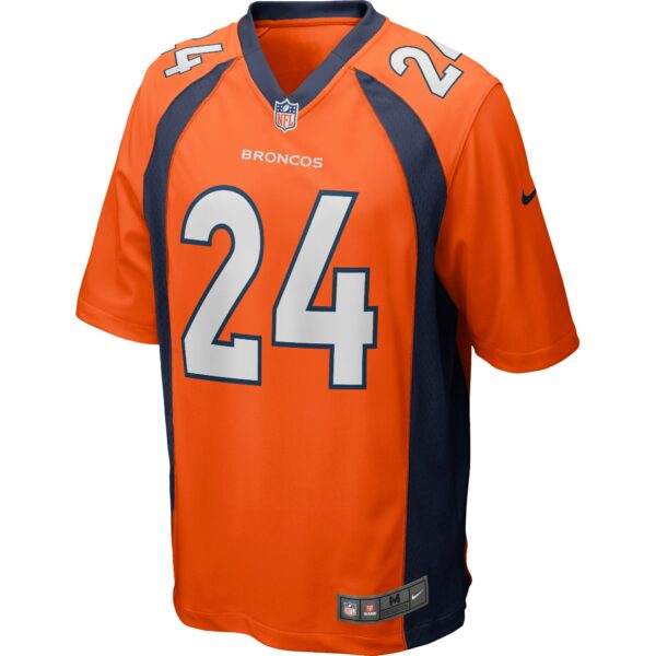 Men’s Denver Broncos Champ Bailey Nike Orange Game Retired Player Jersey