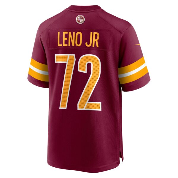 Men’s Washington Commanders Charles Leno Jr. Nike Burgundy Home Game Player Jersey