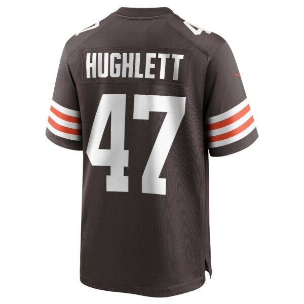 Men’s Cleveland Browns Charley Hughlett Nike Brown Game Jersey