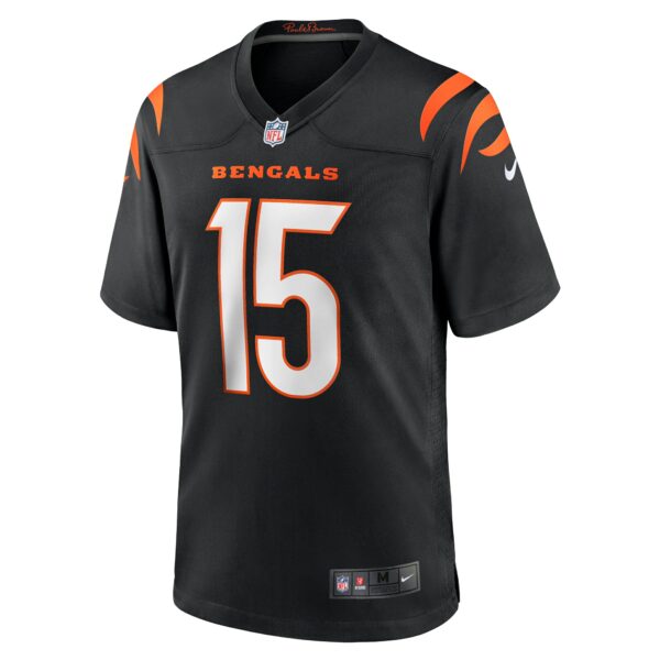 Men’s Cincinnati Bengals Charlie Jones Nike Black Team Game Jersey