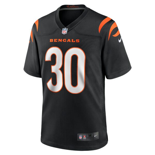 Men’s Cincinnati Bengals Chase Brown Nike Black Team Game Jersey