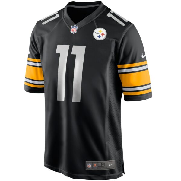 Men’s Pittsburgh Steelers Chase Claypool Nike Black Game Jersey