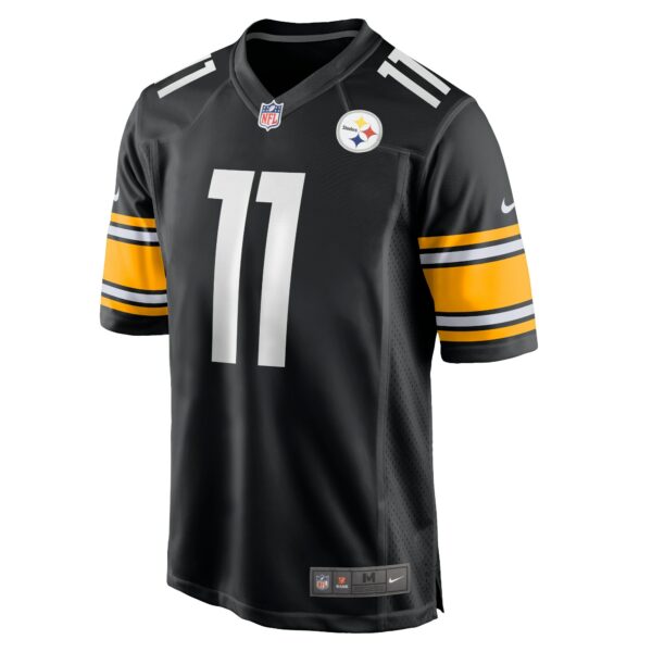 Men’s Pittsburgh Steelers Chase Claypool Nike Black Game Team Jersey