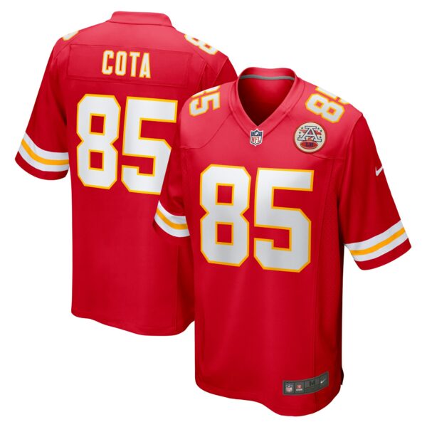 Men’s Kansas City Chiefs Chase Cota Nike Red Game Jersey