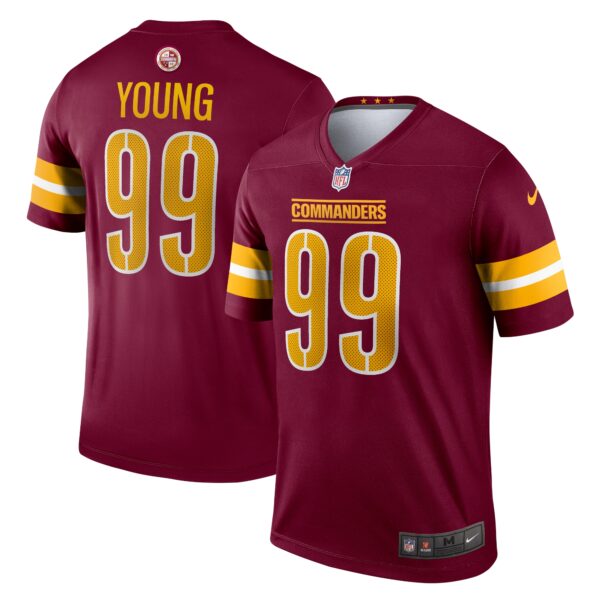 Men’s Washington Commanders Chase Young Nike Burgundy Legend Jersey