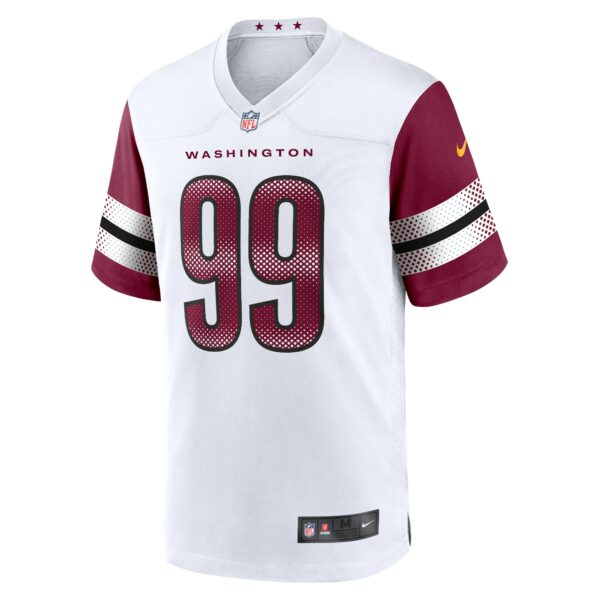 Men’s Washington Commanders Chase Young Nike White Game Jersey