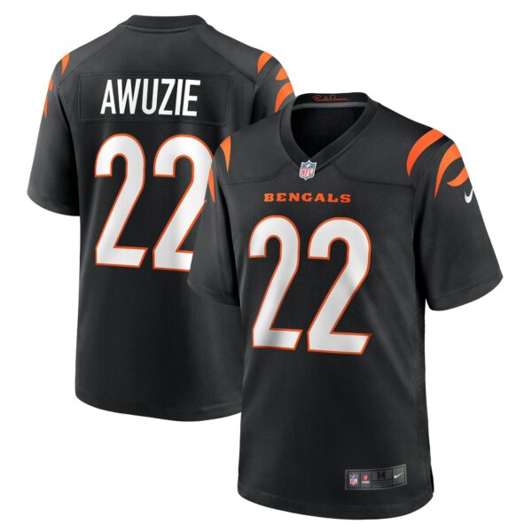 Men’s Cincinnati Bengals Chidobe Awuzie Nike Black Game Player Jersey