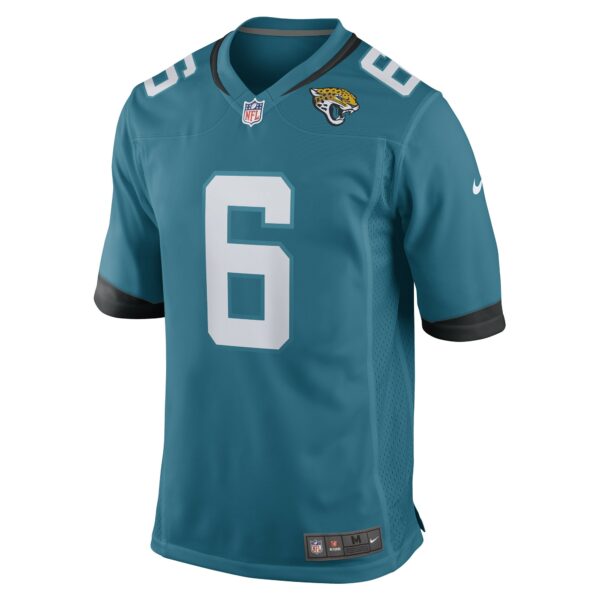 Men’s Jacksonville Jaguars Chris Claybrooks Nike Teal Game Player Jersey