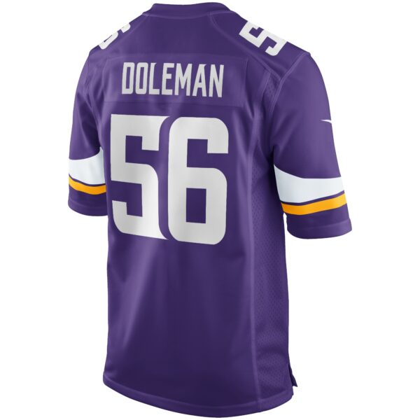 Men’s Minnesota Vikings Chris Doleman Nike Purple Game Retired Player Jersey