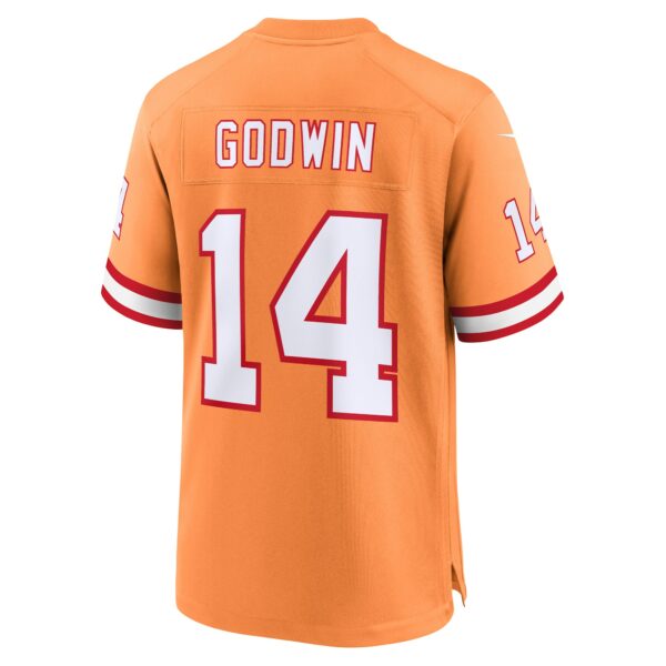 Men’s Tampa Bay Buccaneers Chris Godwin Nike Orange Throwback Game Jersey