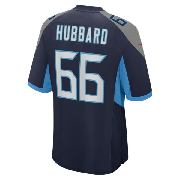 Men’s Tennessee Titans Chris Hubbard Nike Navy Team Game Jersey