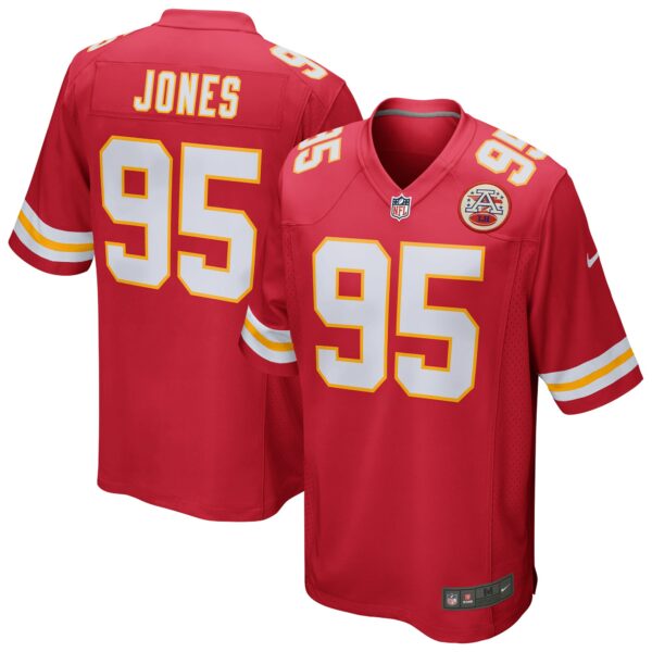 Men’s Kansas City Chiefs Chris Jones Nike Red Game Jersey