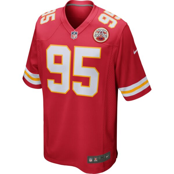 Men’s Kansas City Chiefs Chris Jones Nike Red Game Jersey