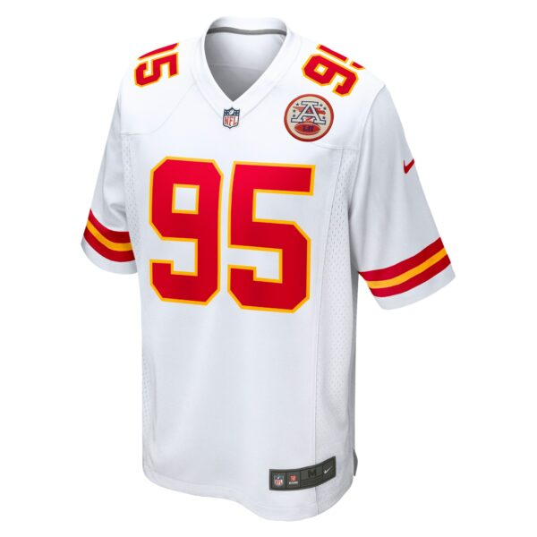 Men’s Kansas City Chiefs Chris Jones Nike White Game Jersey