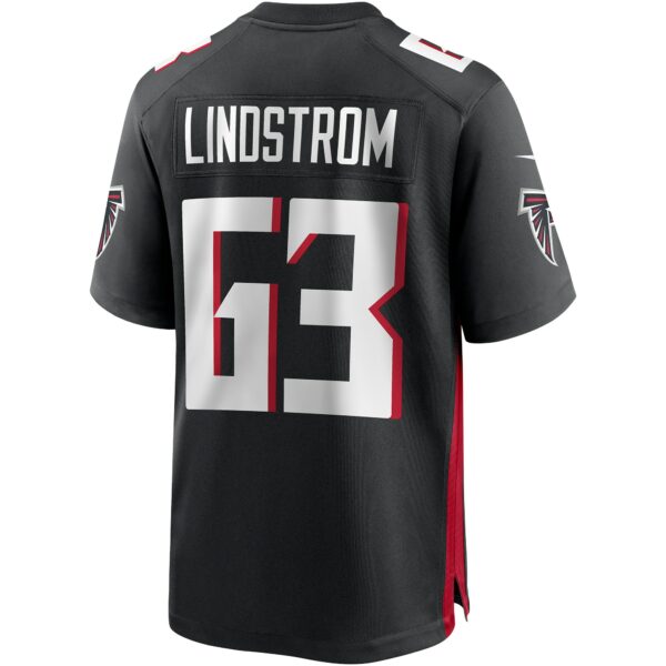 Men’s Atlanta Falcons Chris Lindstrom Nike Black Game Jersey