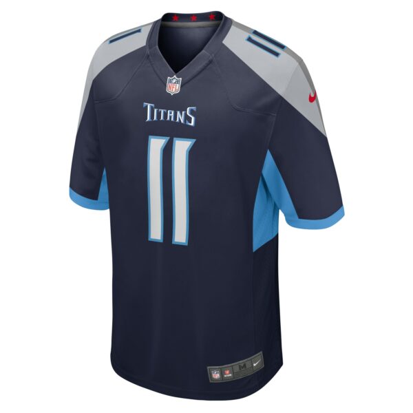 Men’s Tennessee Titans Chris Moore Nike Navy Game Jersey