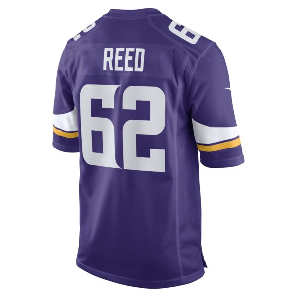 Men’s Minnesota Vikings Chris Reed Nike Purple Game Player Jersey