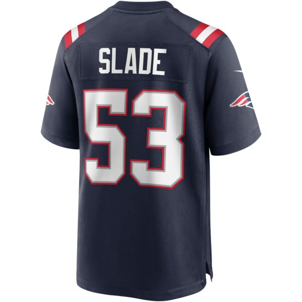 Men’s New England Patriots Chris Slade Nike Navy Game Retired Player Jersey